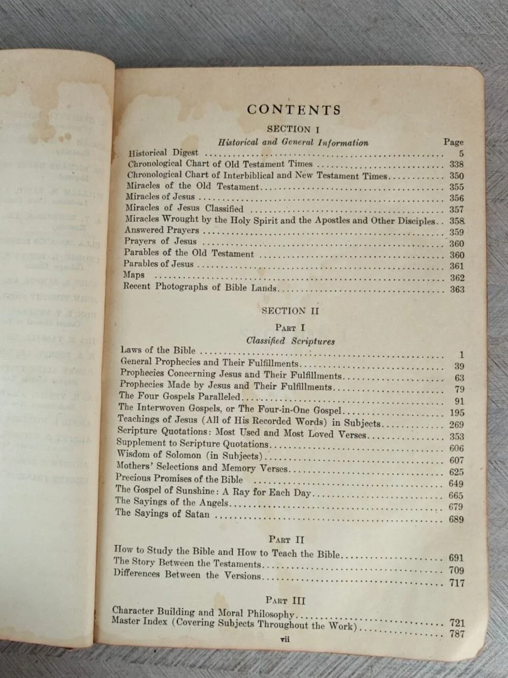 The System Bible Study Revised & Enlarged 1938 Hardcover Religious Reference